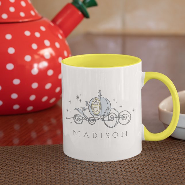 Cinderella | Fairytale Carriage | Add Your Name Mug (Creator Uploaded)