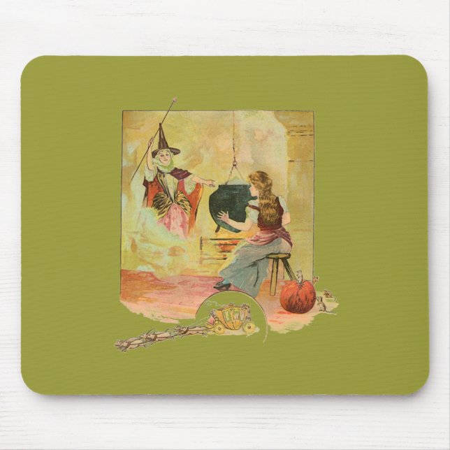 Cinderella Fairytale Mouse Pad (Front)