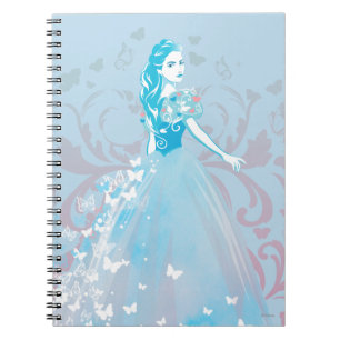 Cinderella Fanciful Butterfly Flourish Notebook