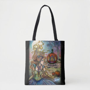 Cinderella Fantasy Art by Molly Harrison Tote Bag