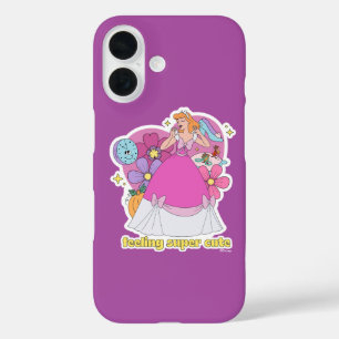 Cinderella "Feeling Super Cute" Badge iPhone 16 Case