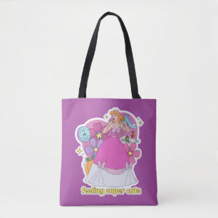Cinderella "Feeling Super Cute" Badge Tote Bag