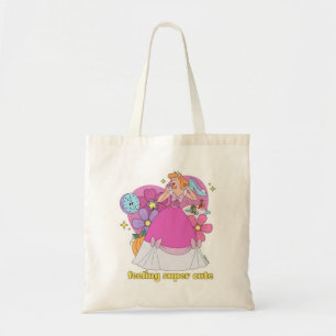 Cinderella "Feeling Super Cute" Badge Tote Bag