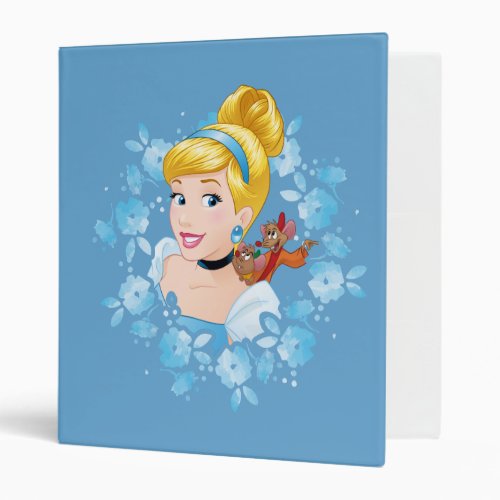 Cinderella  Flower Frame And Mice Binder