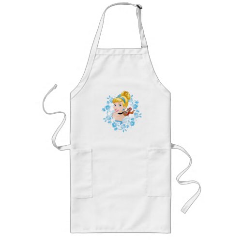 Cinderella  Flower Frame And Mice Long Apron