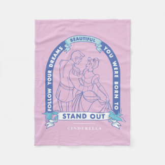 Cinderella | Follow Your Dreams Fleece Blanket