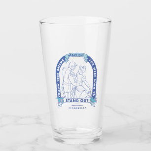 Cinderella Follow Your Dreams Glass