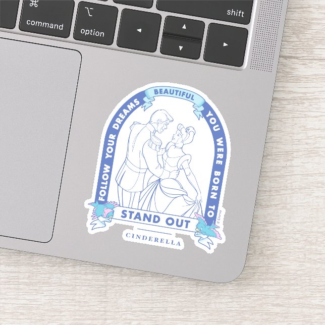 Cinderella | Follow Your Dreams Sticker (Detail)