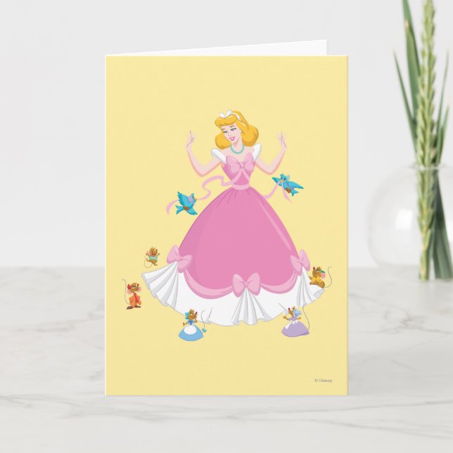 Cinderella & Friends Card (Front)