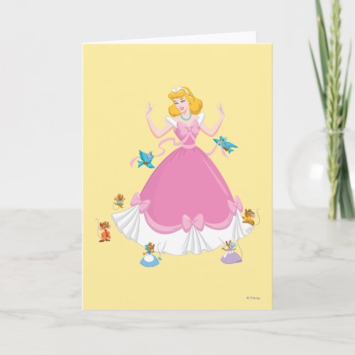 Cinderella  Friends Card