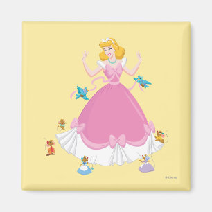 Cinderella & Friends Magnet