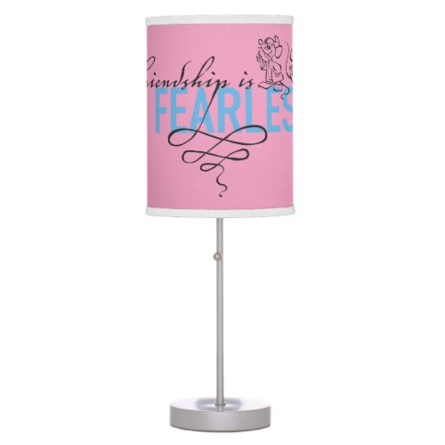 Cinderella  Friendship Is Fearless Table Lamp