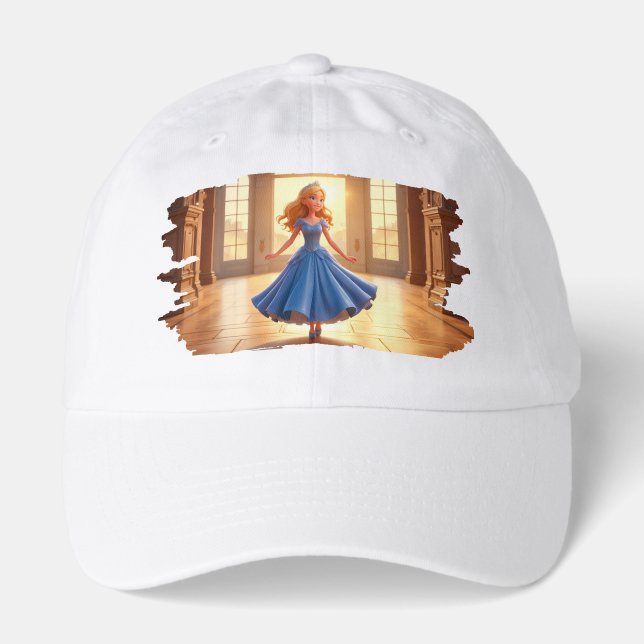 Cinderella Getting Ready – Magical Dress Transform Hat (Front)