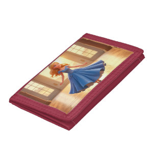 Cinderella Getting Ready – Magical Dress Transform Trifold Wallet