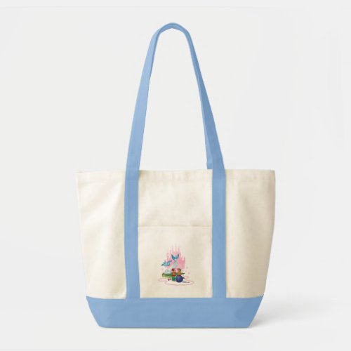 Cinderella  Glass Slipper And Mice Tote Bag