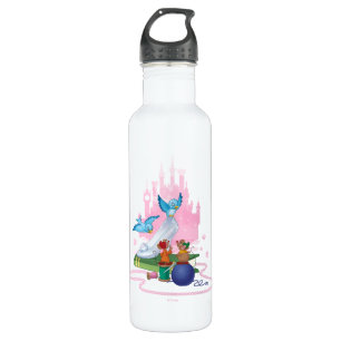 Cinderella Glass Slipper And Mice Water Bottle