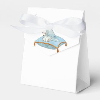 Cinderella Glass Slipper Elegant Bridal Shower Favor Box