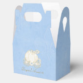 Cinderella Gold Carriage Blue Party Favor Boxes (Opened)