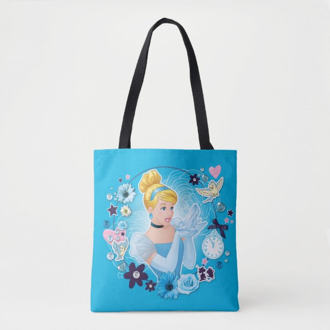 Cinderella - Gracious as a True Princess Tote Bag (Front)