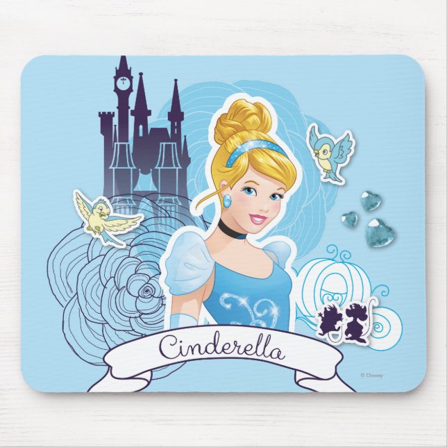 Cinderella - Gracious Heart Mouse Pad (Front)