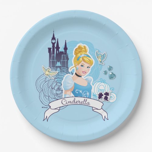 Cinderella _ Gracious Heart Paper Plates