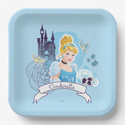 Cinderella _ Gracious Heart Paper Plates