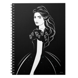 Cinderella Graphic on Black Notebook