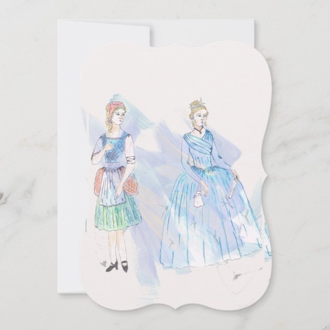 Cinderella Greeting Card (Front)