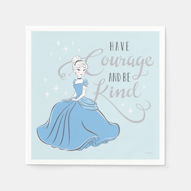 Cinderella | Have Courage 3 Napkins (Front)