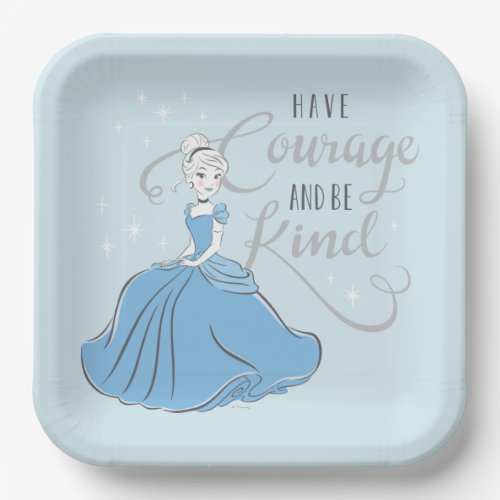 Cinderella  Have Courage 3 Paper Plates