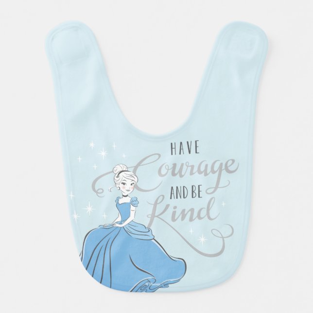 Cinderella | Have Courage Bib (Front)