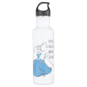 Cinderella   Have Courage Stainless Steel Water Bottle