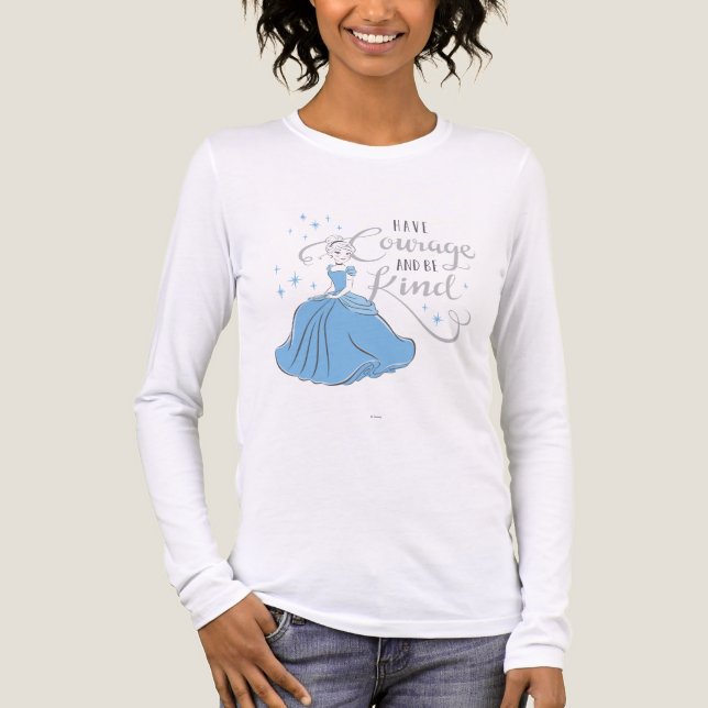 Cinderella | Have Courage Tri-Blend Shirt (Front)