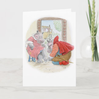 Cinderella Hippo Card