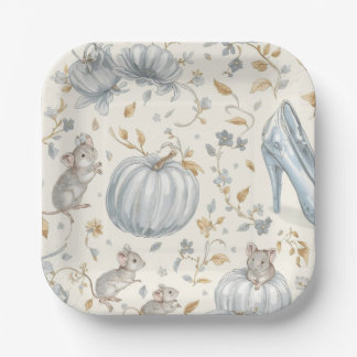 Cinderella Inspired Partyware Paper Plates