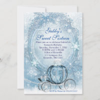 Cinderella Invitation, Cinderella Sweet Sixteen Invitation | Zazzle