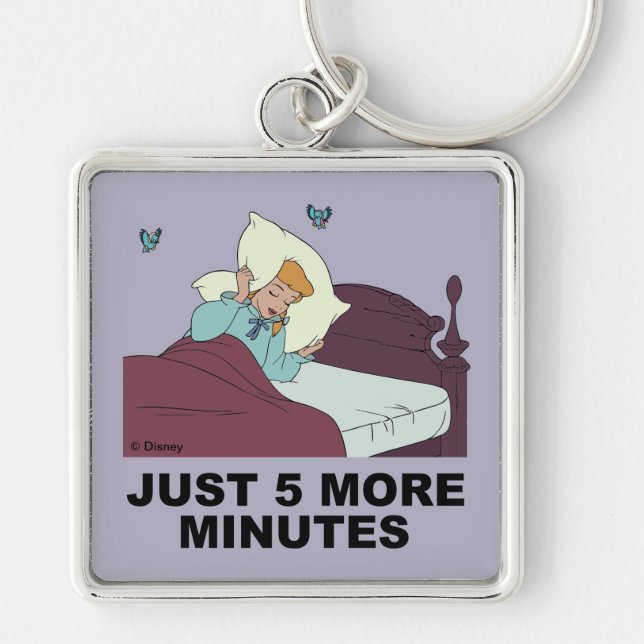 Cinderella | Just 5 More Minutes Keychain (Front)