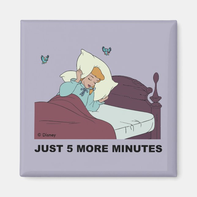 Cinderella | Just 5 More Minutes Magnet (Front)