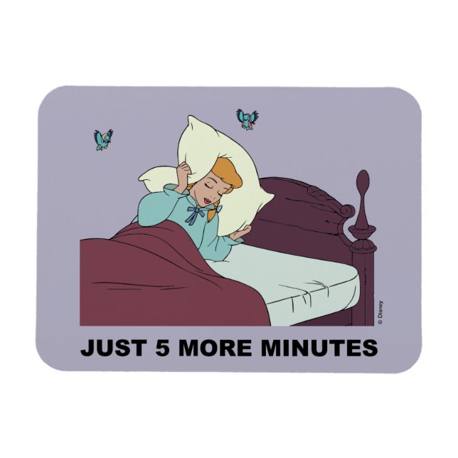 Cinderella | Just 5 More Minutes Magnet (Horizontal)