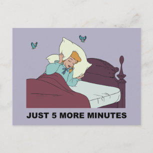 Cinderella   Just 5 More Minutes Postcard