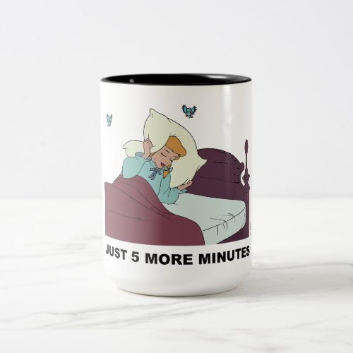 Cinderella  Just 5 More Minutes Two_Tone Coffee Mug