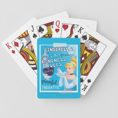Cinderella _ Kindness Rules Playing Cards