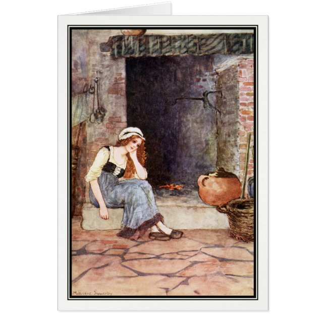 Cinderella Left Behind by Millicent Sowerby Cards (Front)