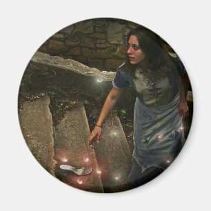 Cinderella Looses Her Shoe Magnet