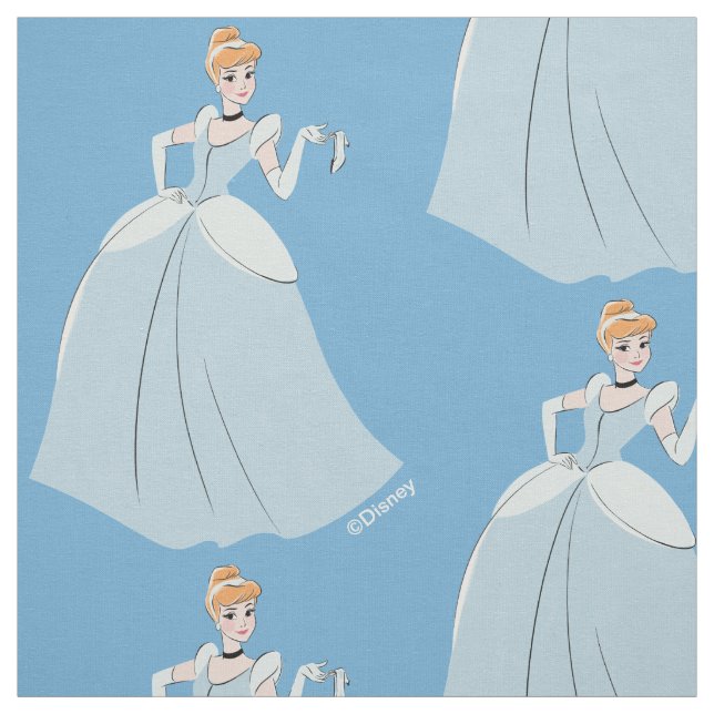 Cinderella Magical Moment Fabric (Swatch)