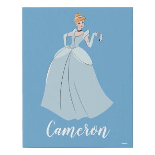 Cinderella Magical Moment Faux Canvas Print