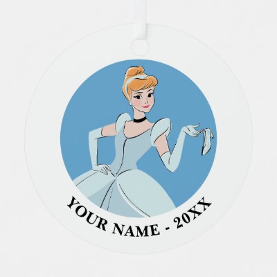 Cinderella Magical Moment Metal Ornament