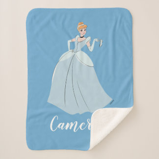 Cinderella Magical Moment Sherpa Blanket