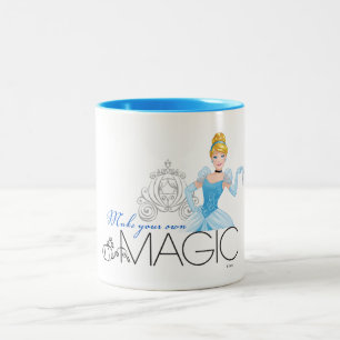 Cinderella   Make Your Own Magic Two-Tone Coffee Mug