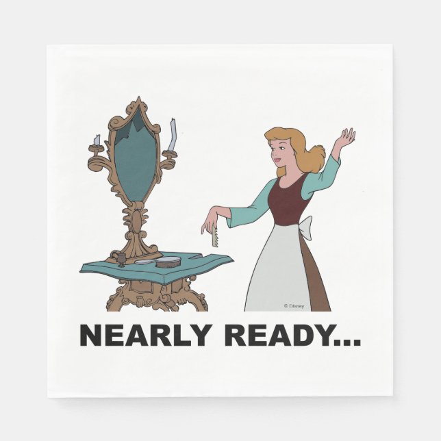 Cinderella | Nearly Ready Napkins (Front)